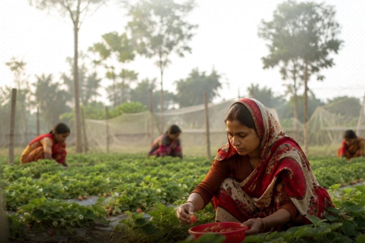 Empowering Indigenous Women and Enhancing Market Access Through Value-Added Strawberry-Based Enterprise Development.